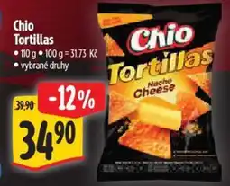Albert Chio Tortillas nabídka
