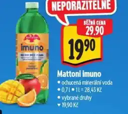 Albert Mattoni imuno nabídka