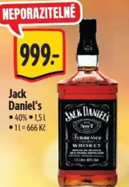 Albert Jack Daniel's nabídka