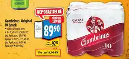 Albert Gambrinus Original 10 nabídka