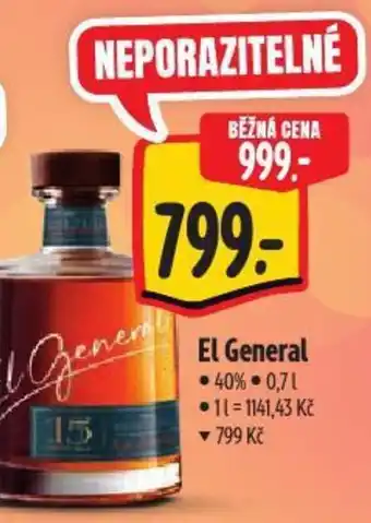 Albert El General nabídka