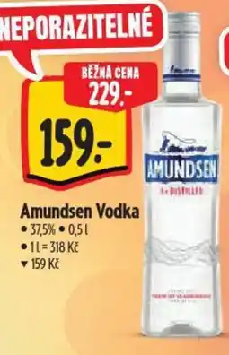 Albert Amundsen Vodka nabídka