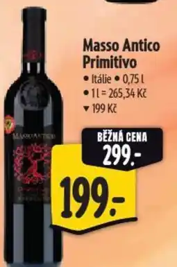 Albert Masso Antico Primitivo nabídka