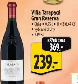 Albert Viña Tarapacá Gran Reserva nabídka