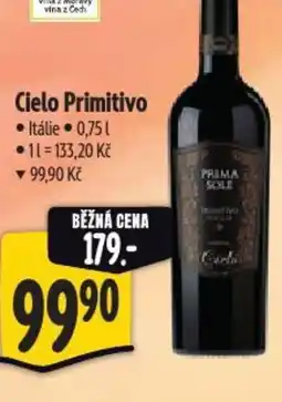 Albert Cielo Primitivo nabídka