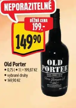 Albert Old Porter nabídka