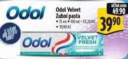 Albert Odol Velvet Zubní pasta nabídka