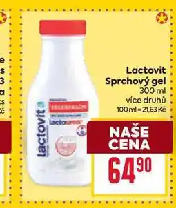 Billa Lactovit Sprchový gel 300 ml nabídka