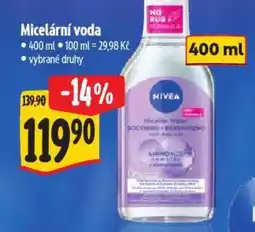 Albert NIVEA Micelární voda nabídka