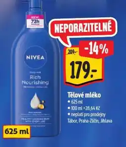 Albert NIVEA Tělové mléko nabídka