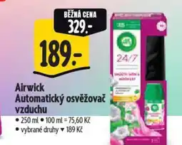 Albert Airwick Automatický osvěžovač vzduchu nabídka
