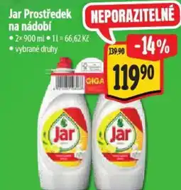 Albert Jar Prostředek na nádobí nabídka