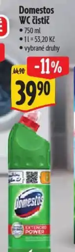Albert Domestos WC čistič nabídka