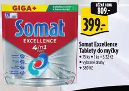 Albert Somat Excellence Tablety do myčky nabídka