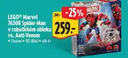 Albert LEGO® Marvel 76308 Spider-Man v robotickém obleku vs. Anti-Venom nabídka