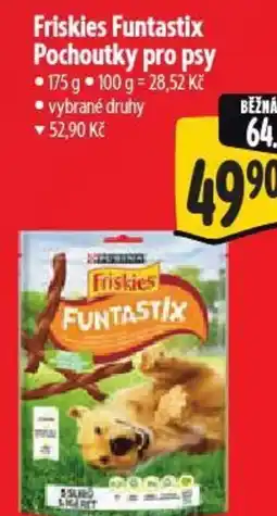 Albert Friskies Funtastix Pochoutky pro psy nabídka