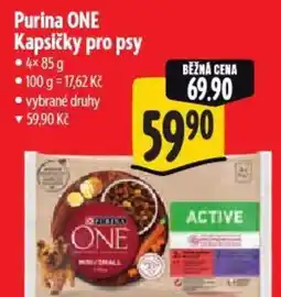 Albert Purina ONE Kapsičky pro psy nabídka