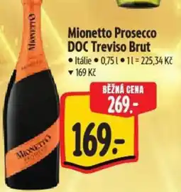 Albert Mionetto Prosecco DOC Treviso Brut nabídka