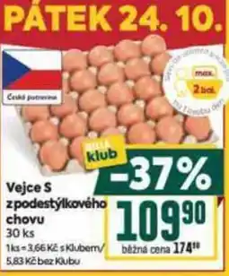 Billa Vejce S z podestýlkového chovu nabídka