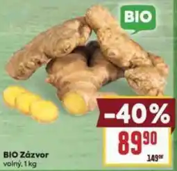 Billa BIO Zázvor nabídka
