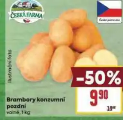 Billa Brambory konzumni pozdní nabídka