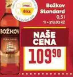 Billa Božkov Standard nabídka