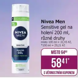 Teta Nivea Men nabídka