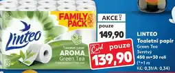 Kaufland LINTEO Toaletní papír Green Tea nabídka