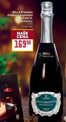 Billa BILLA Premium Prosecco Superiore D.O.C.G. Extra dry nabídka