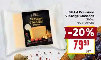 Billa BILLA Premium Vintage Cheddar nabídka