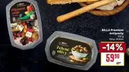 Billa BILLA Premium Antipasty nabídka