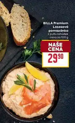 Billa BILLA Premium Lososová pomazánka nabídka