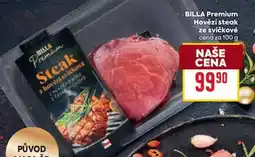 Billa BILLA Premium Hovězí steak ze svíčkové nabídka