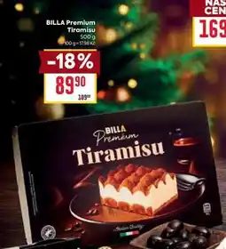 Billa BILLA Premium Tiramisu nabídka