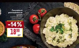 Billa Česneková pomazánka se sýrem nabídka