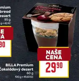 Billa BILLA Premium Čokoládový dezert nabídka