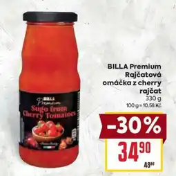 Billa BILLA Premium Rajčatová omáčka z cherry rajčat nabídka