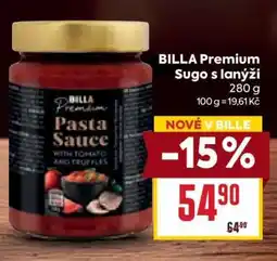 Billa BILLA Premium Sugo s lanýži nabídka