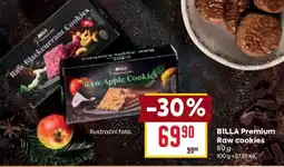 Billa BILLA Premium Raw cookies nabídka