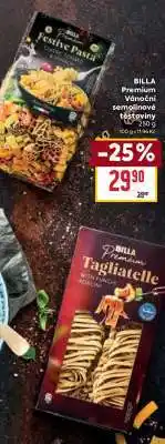 Billa BILLA Premium Vánoční semolinové těstoviny nabídka