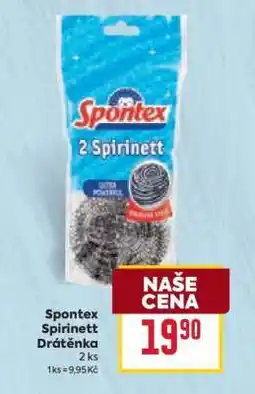 Billa Spontex Spirinet Drátěnka nabídka