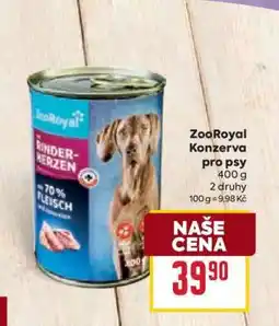 Billa ZooRoyal Konzerva pro psy nabídka
