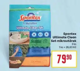 Billa Spontex Ultimate Clean Set mikroutěrek nabídka