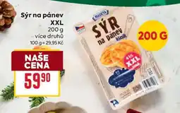Billa Sýr na pánev XXL nabídka