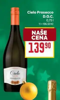 Billa Cielo Prosecco D.O.C nabídka