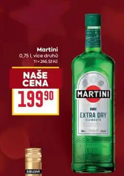 Billa Martini nabídka