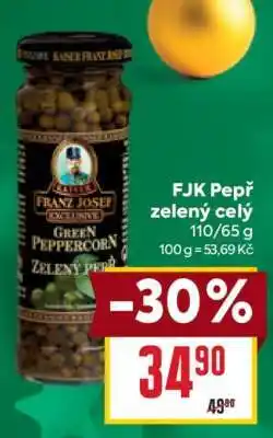 Billa FJK Pepř zelený celý nabídka