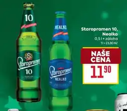 Billa Staropramen 10, Nealko nabídka