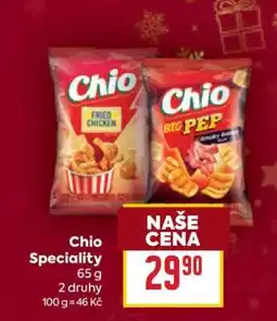 Billa Chio Speciality nabídka