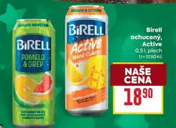 Billa Birell ochucený, Active nabídka